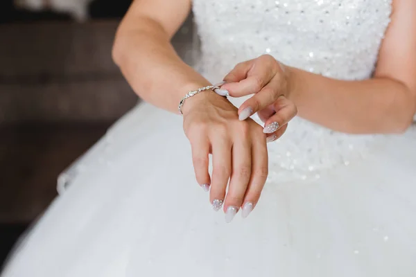 Preparándose anillos de boda Fotos De Stock