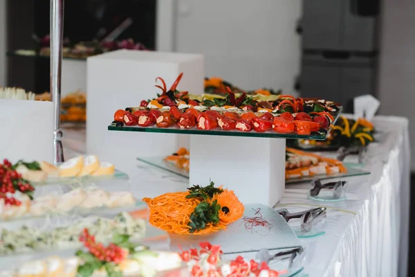 Catering bruiloft buffet evenementen — Stockfoto