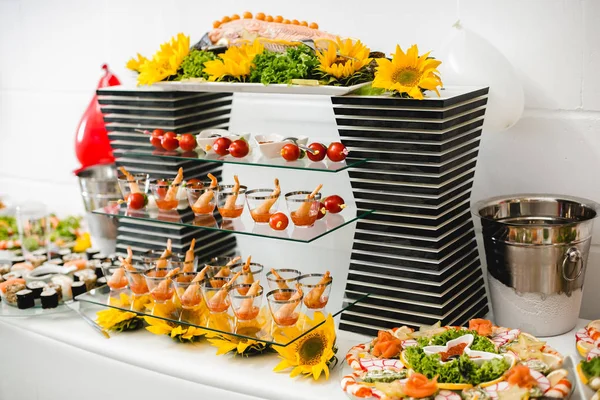Catering wedding buffet events — Stock Photo, Image