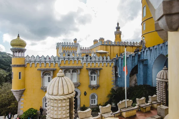 Sintra starý palác Portugalsko — Stock fotografie