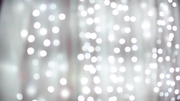 Düğün dekorasyon mum ışığı — Stok video