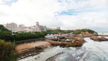 mavi okyanus plaj Fransa