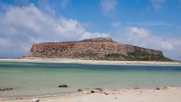 Ilha de creta Grécia mar — Vídeo de Stock