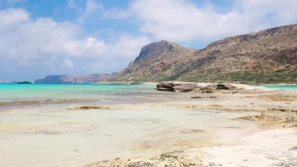 Ilha de creta Grécia mar — Vídeo de Stock