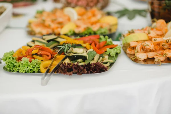 Açık büfe olayları düğün catering — Stok fotoğraf