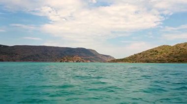Girit Adası spinalonga deniz