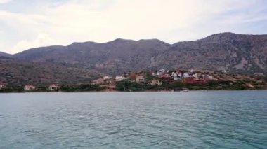 Girit Adası spinalonga deniz