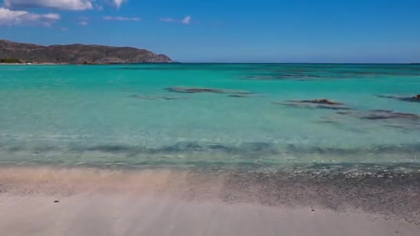 Crete praia greece ilha — Vídeo de Stock