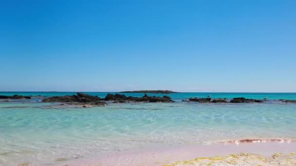 Grecja Kreta plaża — Wideo stockowe