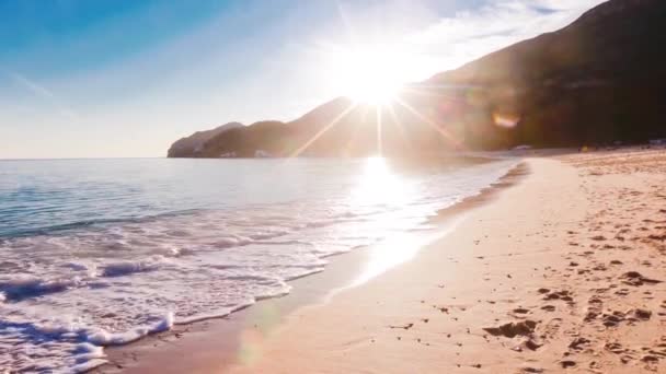 Portugal oceaan strand natuur — Stockvideo