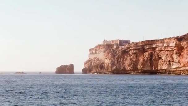 Portugal oceano praia natureza — Vídeo de Stock