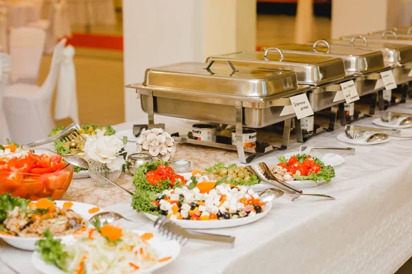 Catering Hochzeitsbuffet Veranstaltungen — Stockfoto