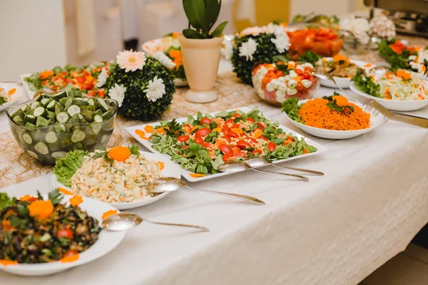 Açık büfe olayları düğün catering — Stok fotoğraf