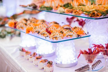 Restoran açık büfe olayları için catering