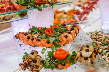 Restoran açık büfe olayları için catering