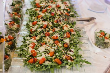 Restoran açık büfe olayları için catering