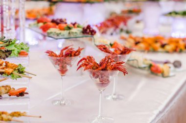 Restoran açık büfe olayları için catering