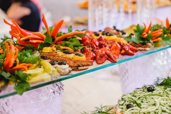 Restoran açık büfe olayları için catering — Stok fotoğraf