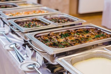 Restoran açık büfe olayları için catering