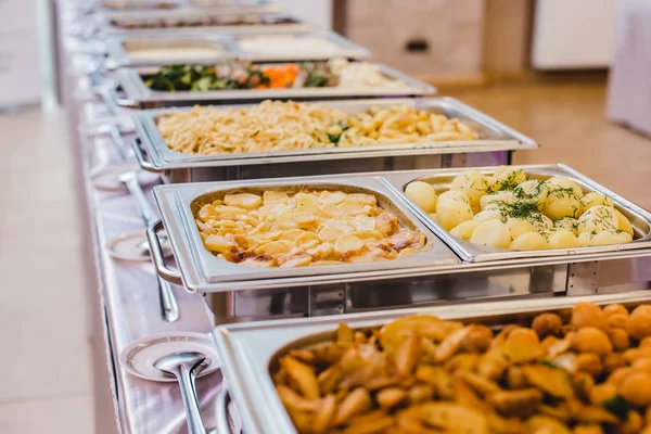 Catering Restaurant Buffet für Veranstaltungen — Stockfoto