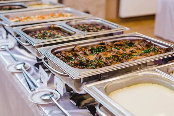 Ristorazione ristorante buffet per eventi — Foto Stock