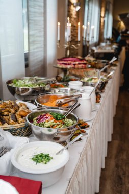 Düğün büfe olayları için catering 