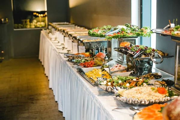 Catering wedding buffet for events Royalty Free Stock Images