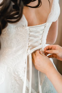 Alyans çiçek gelin buketi