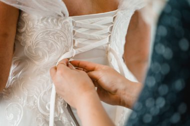 Alyans çiçek gelin buketi