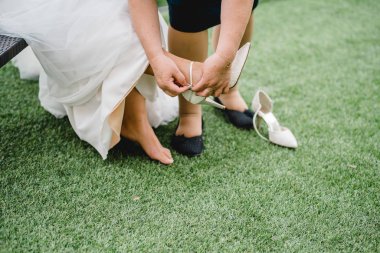 Alyans çiçek gelin buketi