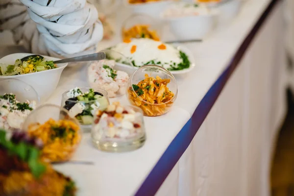 Catering buffet di matrimoni per eventi — Foto Stock