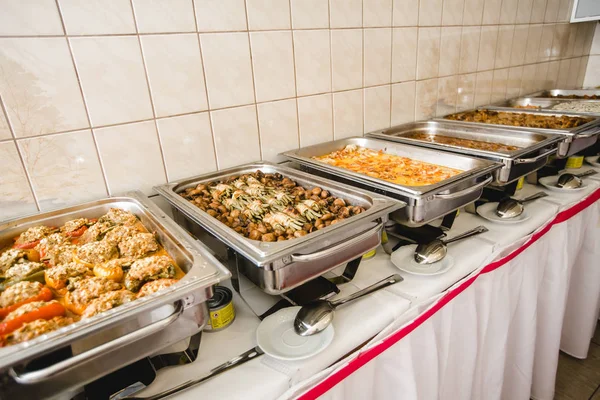 Catering buffet di matrimoni per eventi — Foto Stock