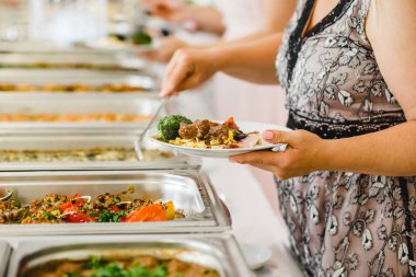 Düğün büfe olayları için catering 