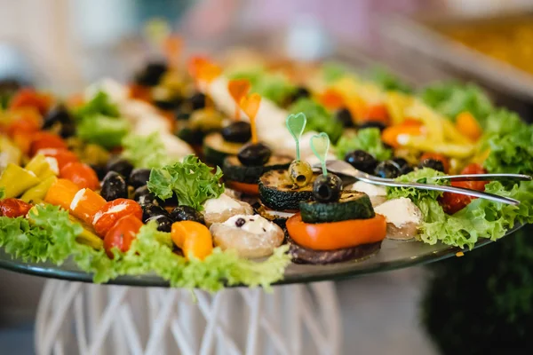 Buffet de bodas de catering para eventos — Foto de Stock