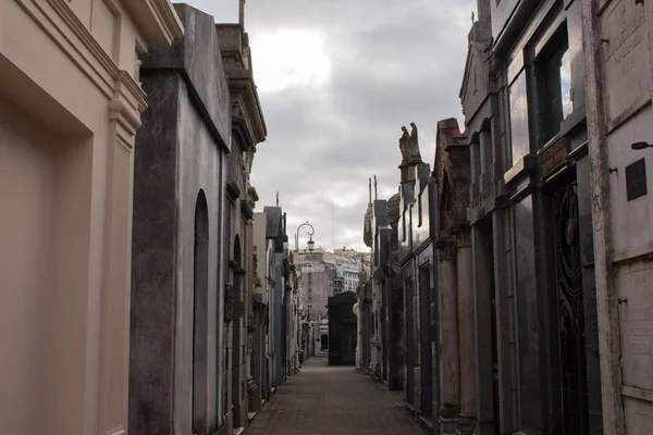 Cimitero di Recoleta. Buenos Aires, Argentina . — Foto Stock