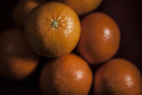 De nombreuses mandarines juteuses — Photo