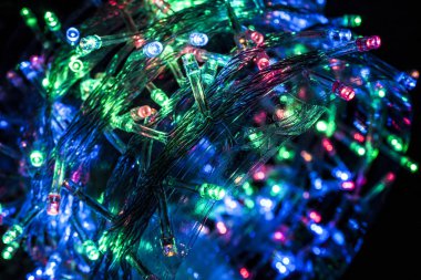 Güzel renkli garland