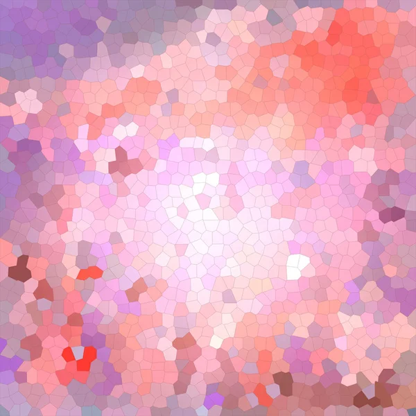Renkli Kırmızı Pembe Geometrik Mozaik Arkaplan — Stok fotoğraf