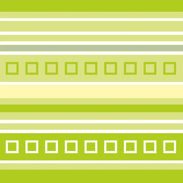 Jednoduchý Zelený Pružinový Geometrický Vzor Čtverců Pruhů — Stock fotografie