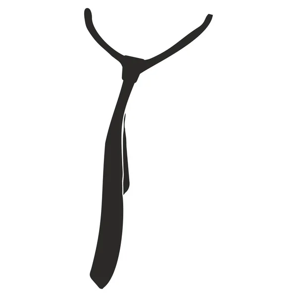 Gentleman Set Classic Black Tie — Stock Photo, Image