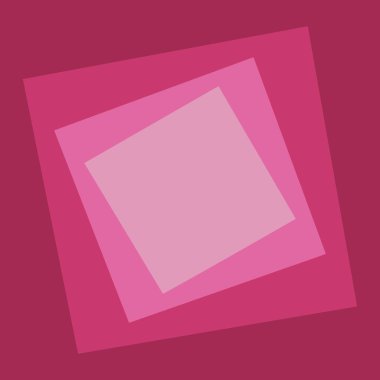 Pembe kareler. Web siteniz veya kartvizitiniz için ışık merkezli basit geometrik arkaplan.