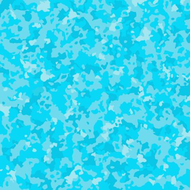 Göz kamaştırıcı gök mavisi kamuflaj deseni. Kamuflajın sadece kamuflaj için gerekli olduğunu kim söyledi? Askeri stil şık ve havalı.