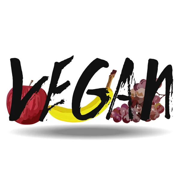 Vegan meyve ile