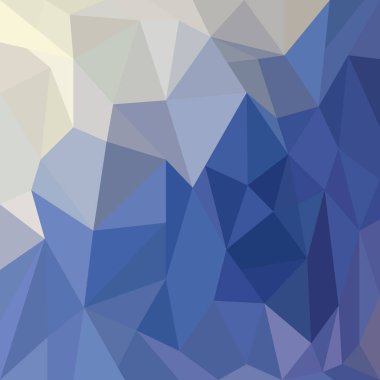 poligonal arka plan mavi