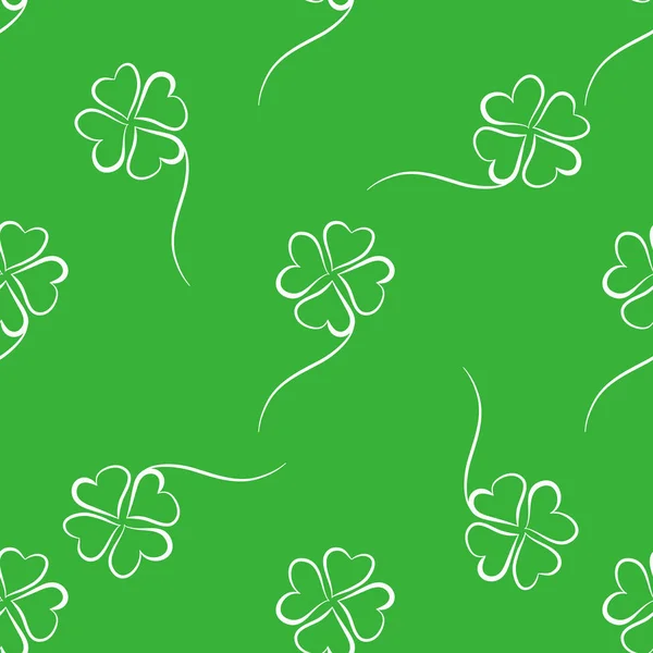 St. Patricka Jour motif plat . — Image vectorielle