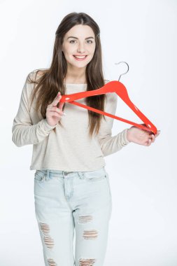 Kadın holding askı
