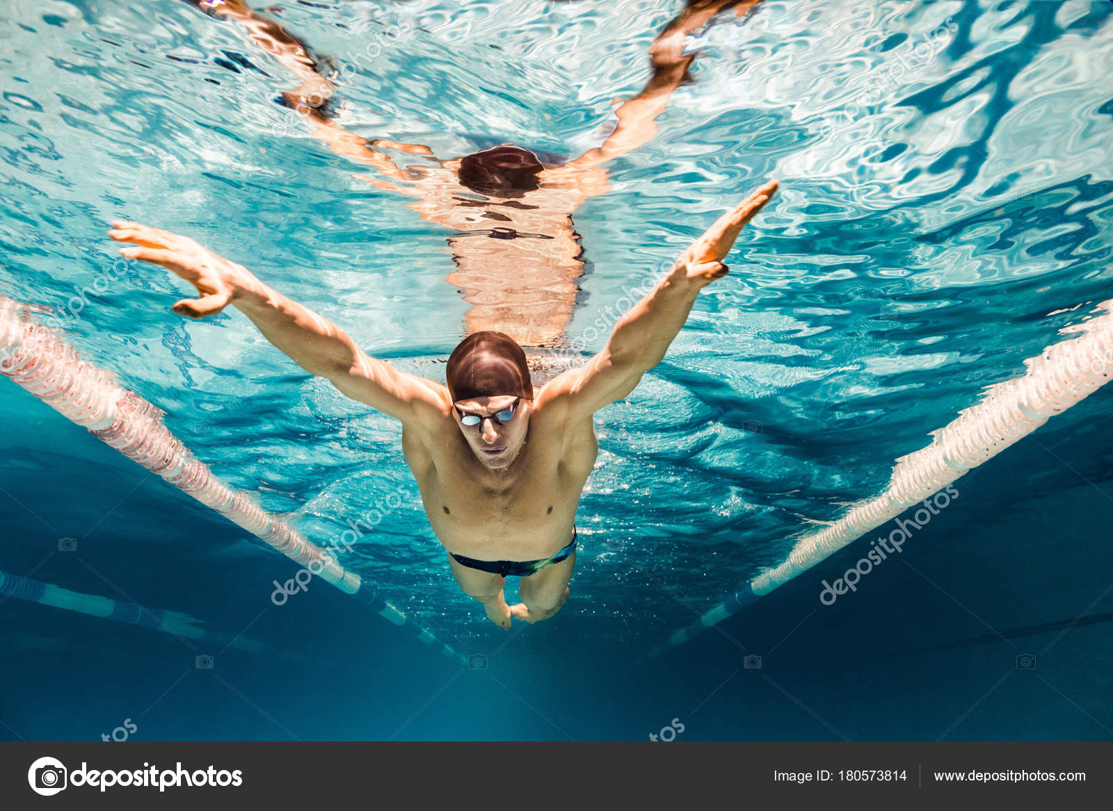 Swimming Stock Photo by ©AndreyBezuglov 180573814