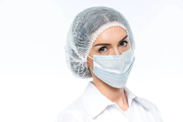 Orvos orvosi maszkban — Stock Fotó