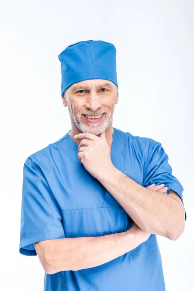 Retrato de jardinero masculino — Foto de Stock