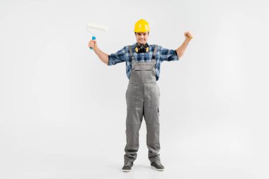 Professional construction worker  clipart